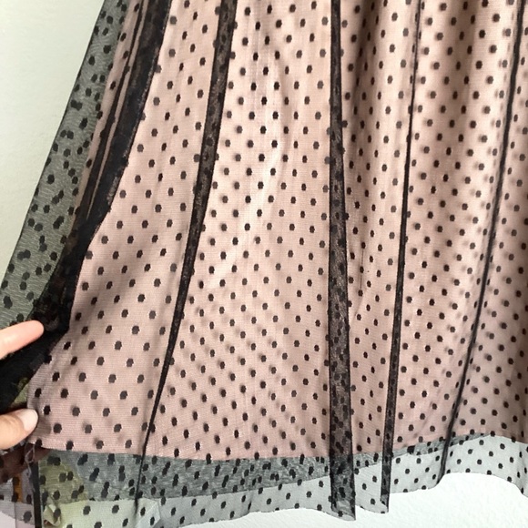 \BCBGeneration\ Dotted Mesh Midi Skirt - Picture 6 of 14